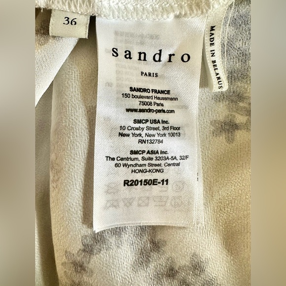 Sandro Paris Jerzy Heart-Motif Midi Dress - Picture 11 of 13